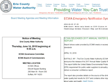 Tablet Screenshot of ecwa.org